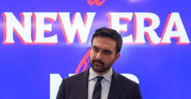 New York City mayor-elect Zohran Mamdani listens to a reporter's question during a press conference in New York City, U.S. December 22, 2025. REUTERS/Kylie Cooper