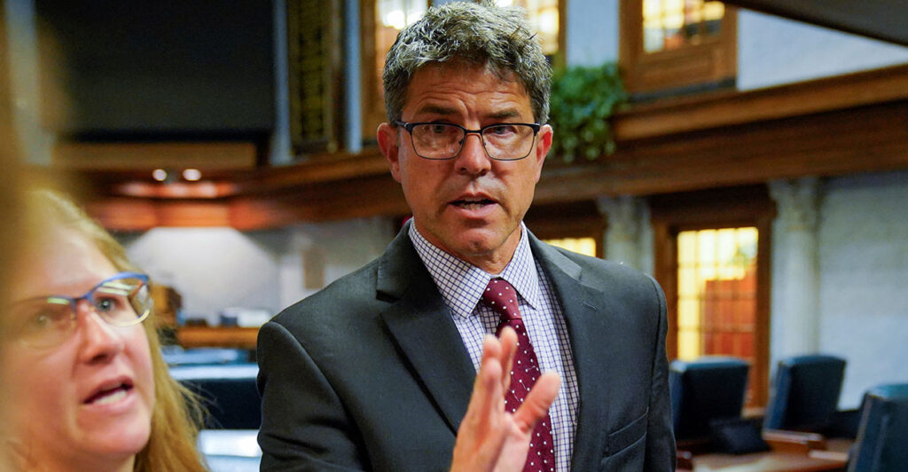 Indiana Senate Pro Tempore Rodric Bray opposes the redistricting effort, and a new Super PAC has threatened to oppose Republicans who vote against it.