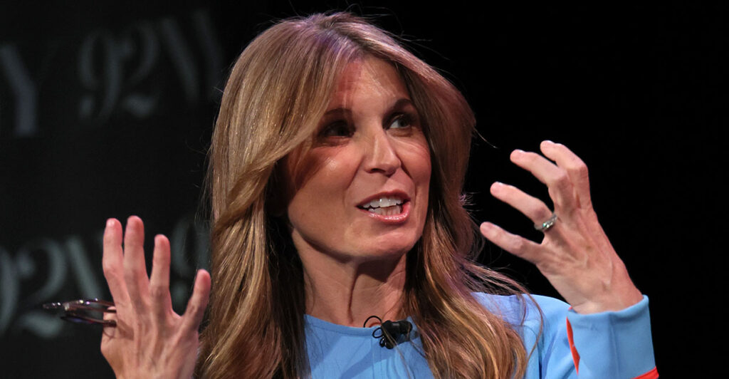 NEW YORK, NEW YORK - MAY 30: Nicolle Wallace speaks onstage during Former FBI Director James Comey In Conversation With MSNBC's Nicolle Wallace at 92NY on May 30, 2023 in New York City. (Photo by Dia Dipasupil/Getty Images)