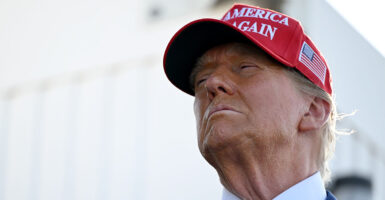 BROWNSVILLE, TEXAS - NOVEMBER 19: U.S. President-elect Donald Trump attends a viewing of the launch of the sixth test flight of the SpaceX Starship rocket on November 19, 2024 in Brownsville, Texas. SpaceX’s billionaire owner, Elon Musk, a Trump confidante, has been tapped to lead the new Department of Government Efficiency alongside former presidential candidate Vivek Ramaswamy. (Photo by Brandon Bell/Getty Images)