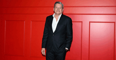 CEO of Netflix Ted Sarandos poses during the avant-premiere of Netflix TV series "Emily in Paris" season 5, at the Grand Rex, in Paris on December 15, 2025. (Photo by Blanca CRUZ / AFP via Getty Images)
