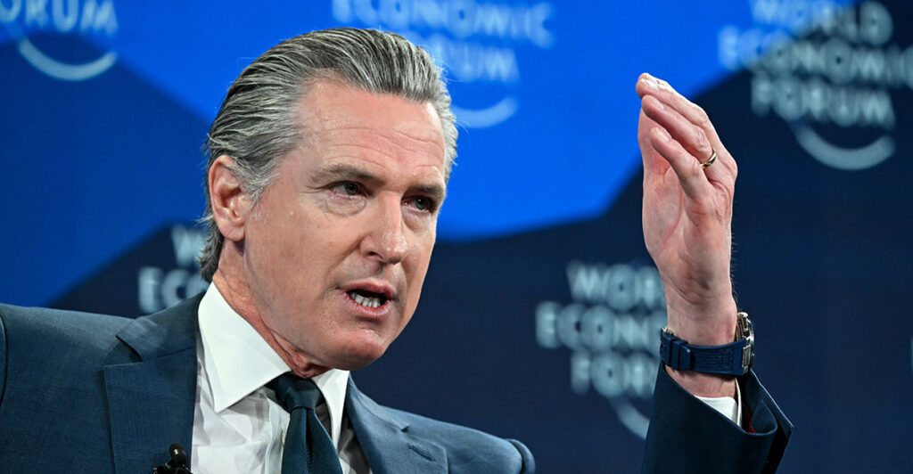 Gov. Gavin Newsom has compared Trump to dictators while discussing ICE. He's among a list of Democrats who have used extreme rhetoric to demonize immigration enforcement.