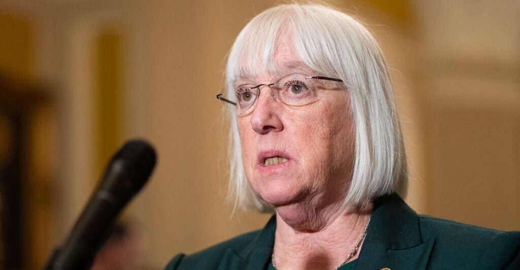 Close-up of Sen. Patty Murray