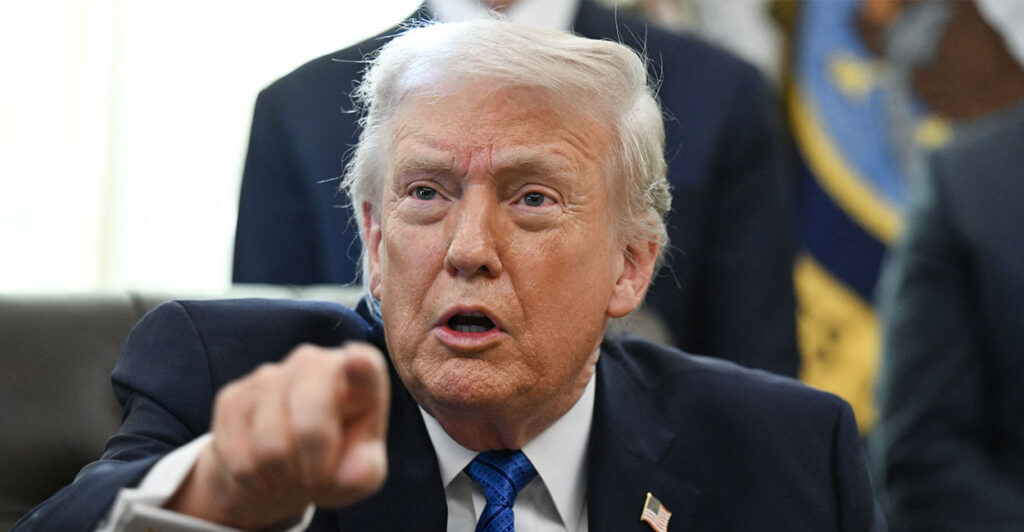 US President Donald Trump speaks before signing executive orders in the Oval Office in the White House in Washington, DC, on January 30, 2026. (Photo by ANNABELLE GORDON / AFP via Getty Images)