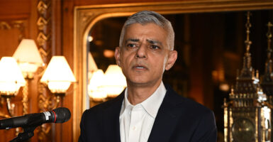 Mayor of London Sadiq Khan. (Photo by Ben Montgomery/Getty Images)