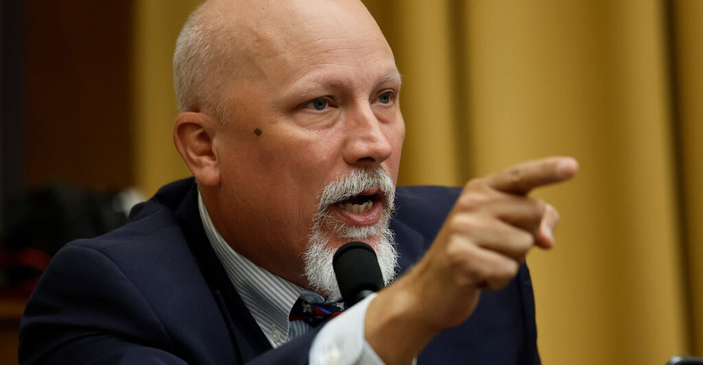 Rep. Chip Roy, R-Texas, at a hearing.