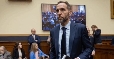 WASHINGTON, DC - JANUARY 22: Former Special Counsel Jack Smith returns from a break during a House Judiciary Committee oversight hearing, in Washington, DC on January 22, 2026. (Photo by Nathan Posner/Anadolu via Getty Images)