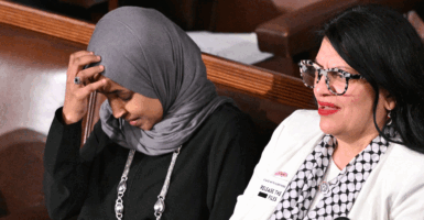 Ilhan Omar and Rashida Tlaib.