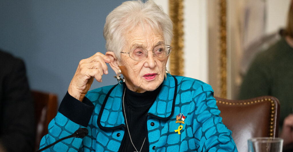Virginia Foxx sits in the House rules committee.