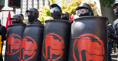 Antifa rioters were convicted of providing material support to terrorism in a case Ryan Raybould says forms a "roadmap" for combatting leftist political violence