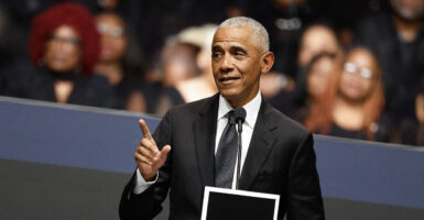 Former President Barack Obama recorded a shamelessly Orwellian gaslighting ad pushing redistricting in Virginia.