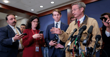 Rep. Tim Burchett claims the "greed" of oil companies, not the war in Iran, is driving up oil prices.