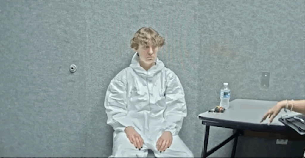 Julia Grace Egler, who identifies as transgender, allegedly confessed to killing her mother and her mother's boyfriend.