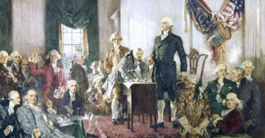 George Washington reversed the curse on the Ides of March, giving up power on the day often associated with the assassination of Julius Caesar.