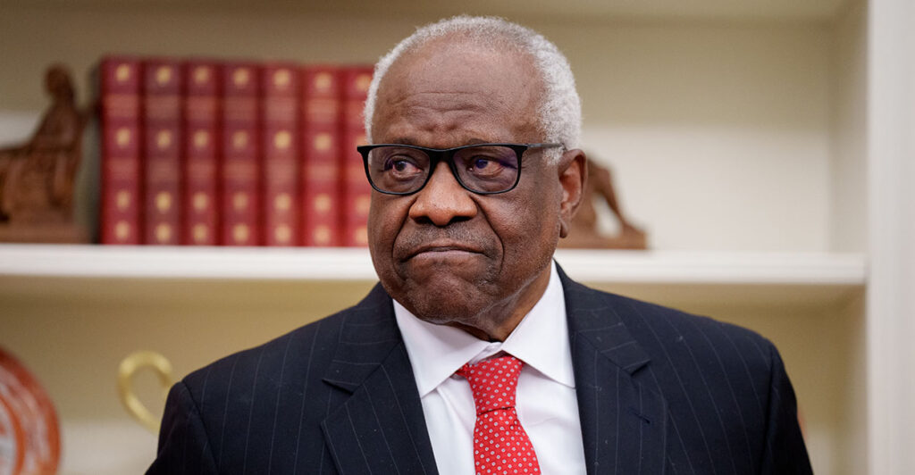 Supreme Court Justice Clarence Thomas eviscerated progressivism in a speech Tuesday.