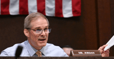 US Representative Jim Jordan, Republican from Ohio, speaks during the second part of the House Oversight Committee hearing "Oversight of Fraud and Misuse of Federal Funds in Minnesota," on Capitol Hill in Washington, DC, on March 4, 2026. The Trump administration in recent months has latched onto news of a large-scale public benefit fraud scandal to carry out immigration raids and harsher policies targeting Minnesota's large Somali migrant community. Federal charges have been filed against 98 people accused of embezzlement of public funds and -- as Attorney General Pam Bondi stressed on Monday -- 85 of the defendants are "of Somali descent." (Photo by Jim WATSON / AFP via Getty Images)